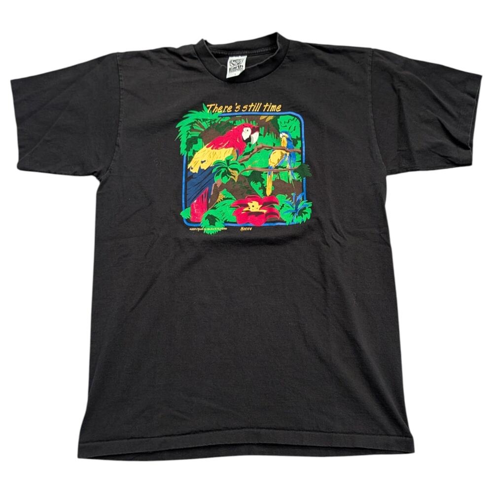 1995 There's Still Time Macaw T shirt